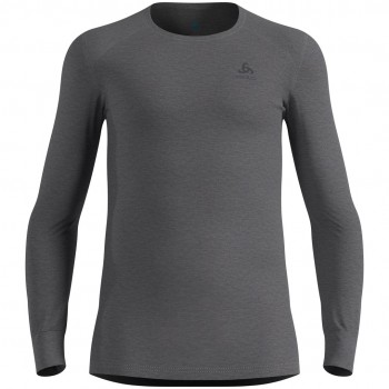 Odlo BL TOP crew neck l/s ACTIVE WARM ECO men's T-shirt, size M, grey