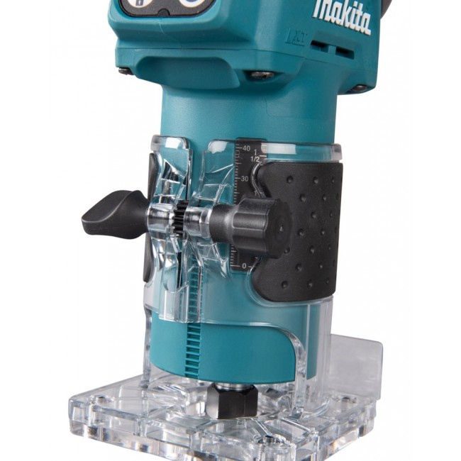 Battery-powered milling machine Makita DRT52Z Blue, Black