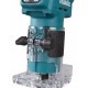 Battery-powered milling machine Makita DRT52Z Blue, Black