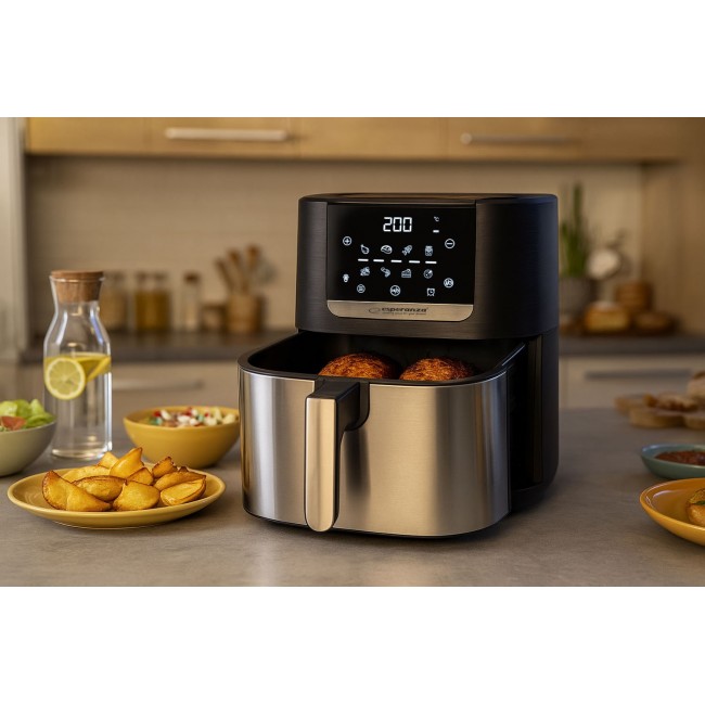 Esperanza EKA004 Non-fat fryer 8L, 1700W Inox Esperanza EKA004 Non-fat fryer 8L, 1700W Inox