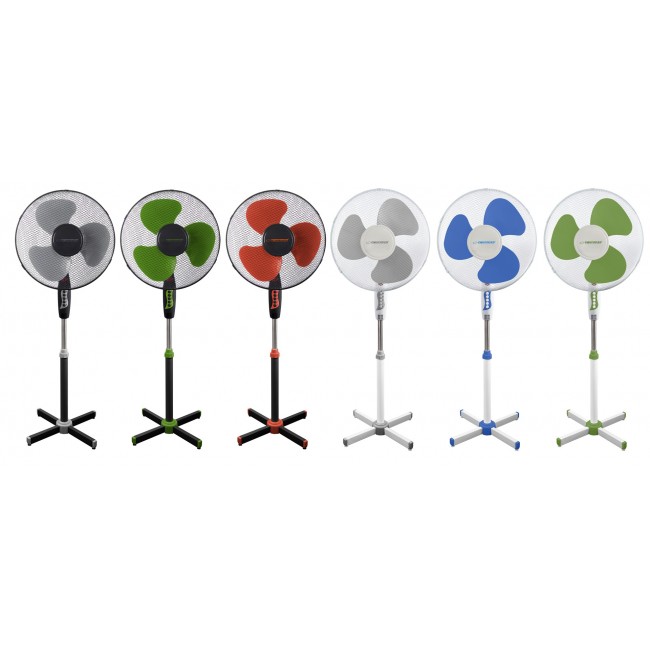 Esperanza EHF001WB, 16 '' standing fan, White/Blue
