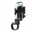 Terratec ChargeAir All Car Active holder Mobile phone/Smartphone, Smartwatch Black