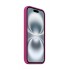 Silicone Apple iPhone16 Case w/ MagSafe - Fuchsia