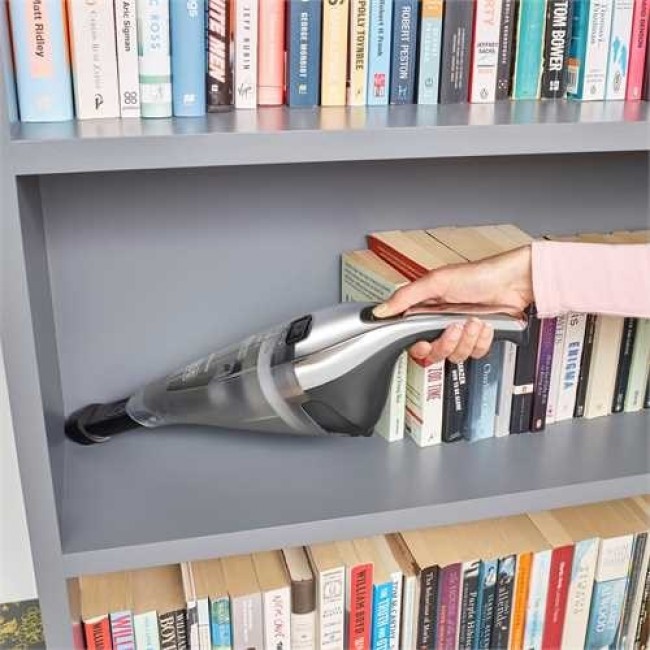 Black & Decker NVC220WC-QW handheld vacuum Chrome, Titanium, Transparent Bagless