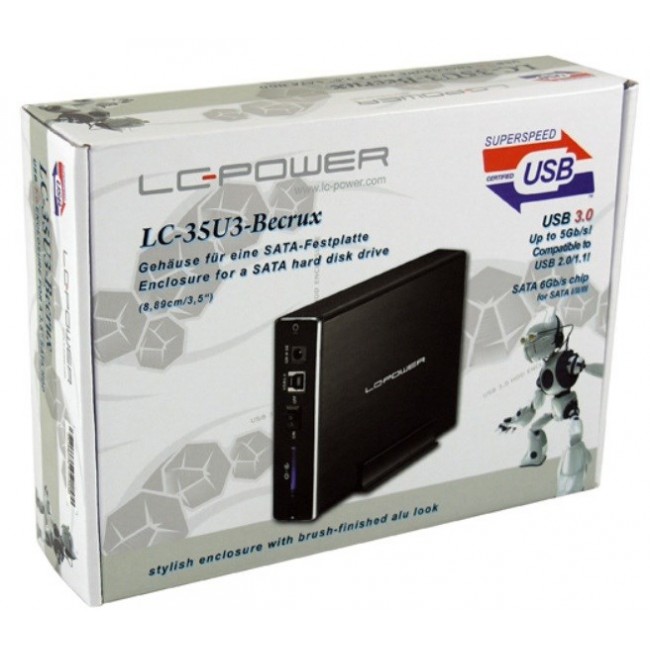 LC Power LC-35U3-Becrux - lagringspakn LC Power LC-35U3-Becrux - lagringspakn