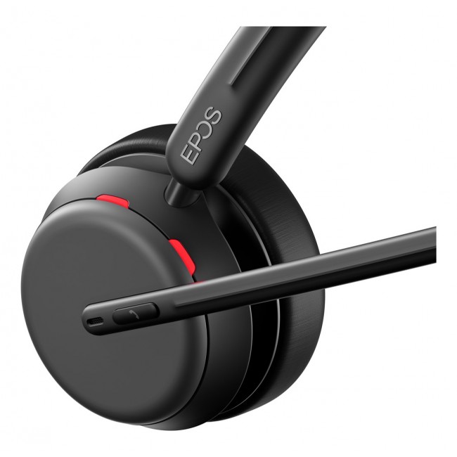 EPOS IMPACT 1061 ANC - Double-sided ANC Bluetooth headset with stand - Wireless - Office/Call center - 20 - 20000 Hz - 181 g - Headset - Black