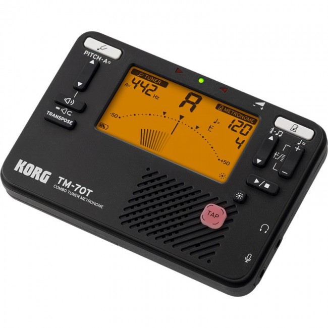 Korg TM-70T - tuner with metronome, black