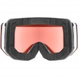Uvex 5506651030 winter sport goggles Mirror Unisex White Cylindrical(flat) lens