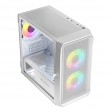Logic PORTOS ARGB MINI USB 3.0 Case White Logic PORTOS ARGB MINI USB 3.0 Case White