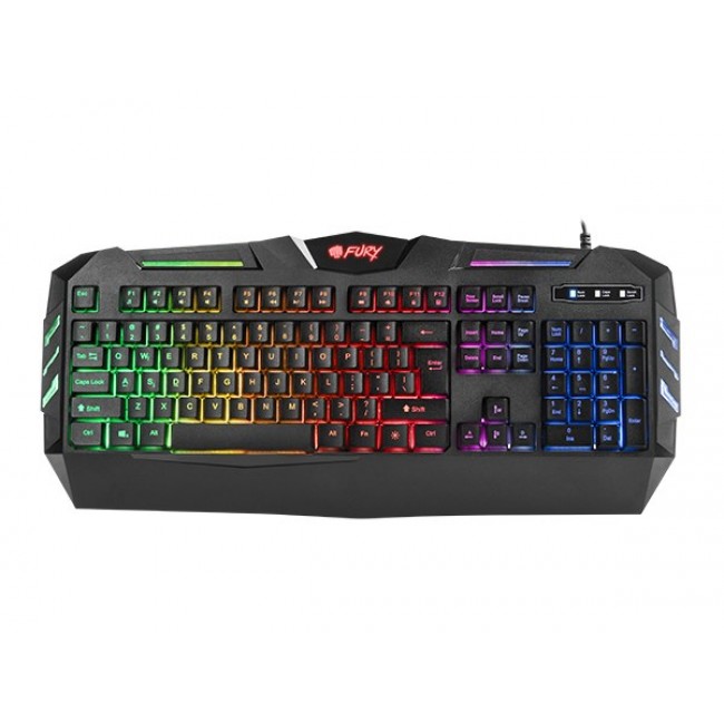 FURY Spitfire keyboard Gaming USB QWERTY US English Black