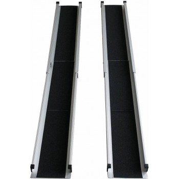 Telescopic mobile ramp