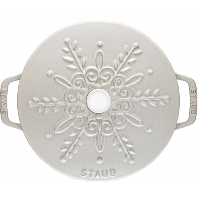 SNOWFLAKE STAUB 40506-548-0 roasting pan 3.6 L Cast iron SNOWFLAKE STAUB 40506-548-0 roasting pan 3.6 L Cast iron