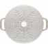 SNOWFLAKE STAUB 40506-548-0 roasting pan 3.6 L Cast iron