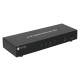 Techly IDATA DP-KVM4 KVM switch Rack mounting Black Techly IDATA DP-KVM4 KVM switch Rack mounting Black