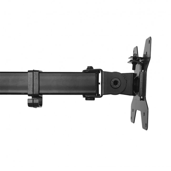 Maclean MC-967 Double Vertical Monitor Desk Mount Screen Holder max VESA 100x100, 13-27