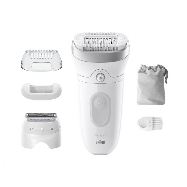 Braun Silk- pil 7 7-041 Grey, White