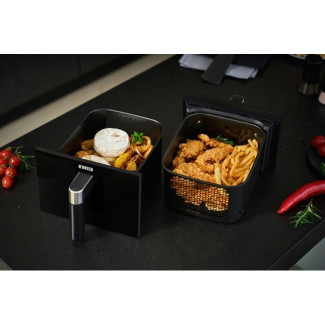 Noveen DoubleCrisp AF5050 X-LINE Fat-free deep fat fryer 1700 W Black Noveen DoubleCrisp AF5050 X-LINE Fat-free deep fat fryer 1700 W Black