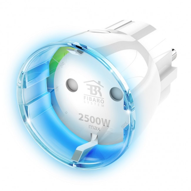 Fibaro FIBEFGWPF-102-5 power plug adapter Type F White Fibaro FIBEFGWPF-102-5 power plug adapter Type F White
