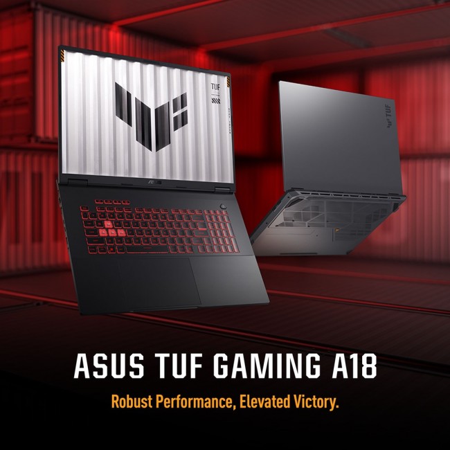 ASUS TUF Gaming A18 FA808UM-S9058 AMD Ryzen 7 260 Laptop 45.7 cm (18 ASUS TUF Gaming A18 FA808UM-S9058 AMD Ryzen 7 260 Laptop 45.7 cm (18