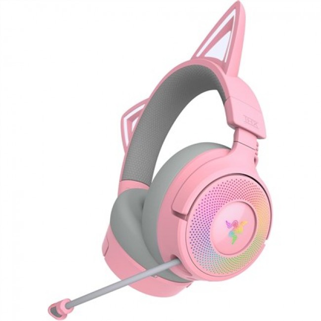 Razer Kraken Kitty V3 Pro - Quartz Headset Wired & Wireless Head-band Gaming USB Type-A Bluetooth Rose Razer Kraken Kitty V3 Pro - Quartz Headset Wired & Wireless Head-band Gaming USB Type-A Bluetooth Rose