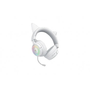 Razer Kraken Kitty V3 Pro - White Headset Wired & Wireless Head-band Gaming USB Type-A Bluetooth