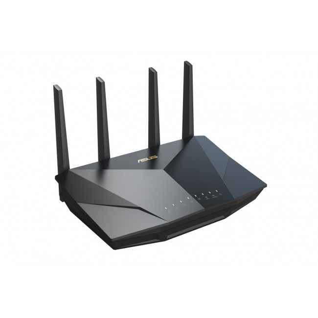 ASUS RT-AX5400 wireless router Gigabit Ethernet Dual-band (2.4 GHz / 5 GHz) Black ASUS RT-AX5400 wireless router Gigabit Ethernet Dual-band (2.4 GHz / 5 GHz) Black