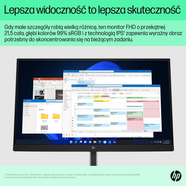 HP E-Series E22 G5 FHD Monitor HP E-Series E22 G5 FHD Monitor