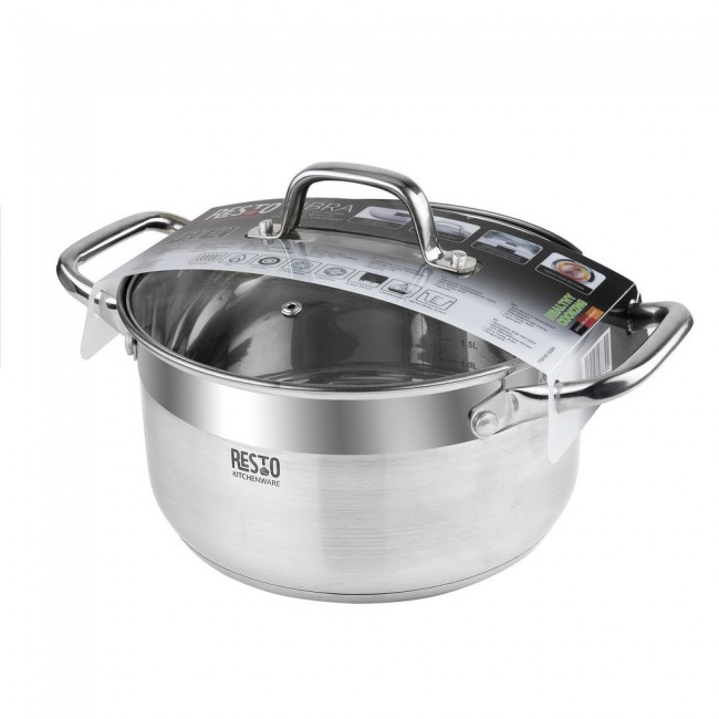 Resto Kitchenware Libra 4.6 L Round Stainless steel Resto Kitchenware Libra 4.6 L Round Stainless steel