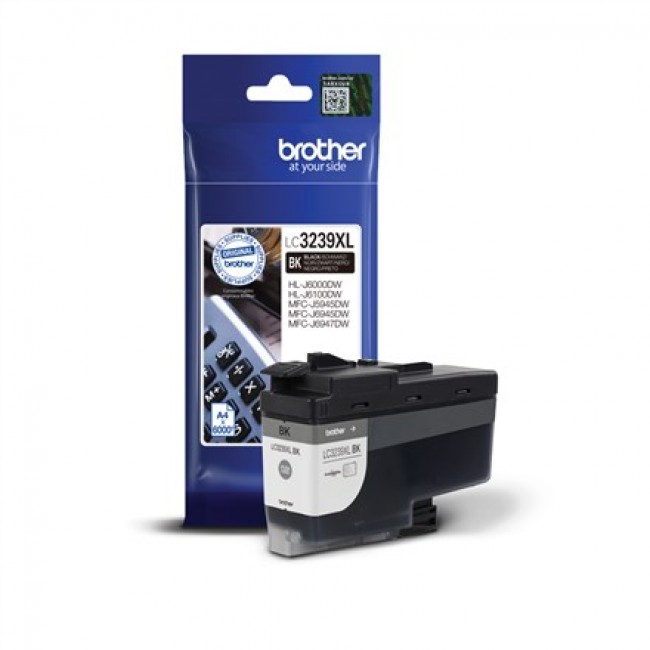 Brother LC-3239XLBK ink cartridge 1 pc(s) Original High (XL) Yield Black Brother LC-3239XLBK ink cartridge 1 pc(s) Original High (XL) Yield Black