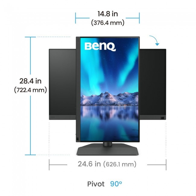 BenQ SW242Q computer monitor 61.2 cm (24.1