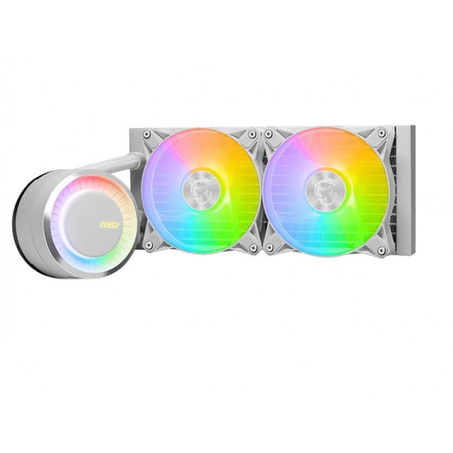 MSI MAG Coreliquid E240 WHITE Motherboard, Processor Liquid cooling kit 12 cm