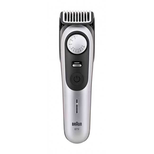 Braun BeardTrimmer 9 80789785 beard trimmer AC/Battery 20 2 cm Wet & Dry Grey