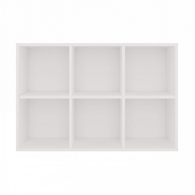 MALAX MINI 2X3 WHITE BOOKCASE