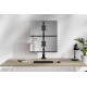 Neomounts DS60-600BL2V Dual monitor arm 10-32