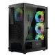 Logic ARAMIS ARGB MINIDI USB 3.0 Case Black