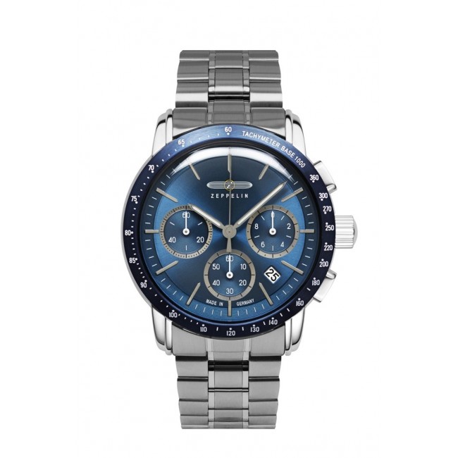 Zeppelin New York 8878MB3 watch, quartz, 42mm
