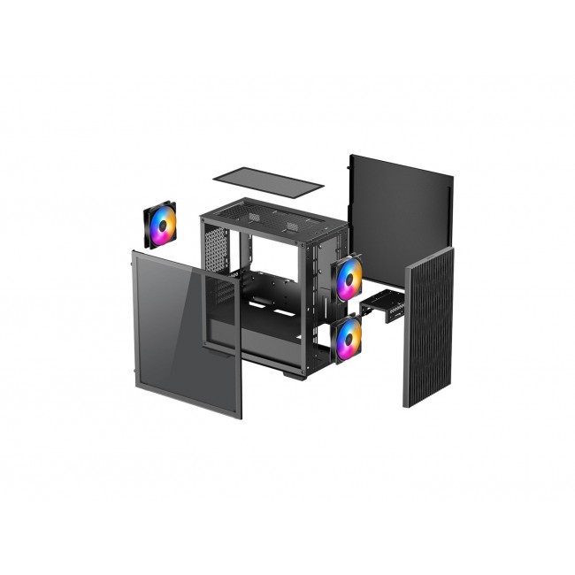 DeepCool MATREXX 40 3FS Micro Tower Black
