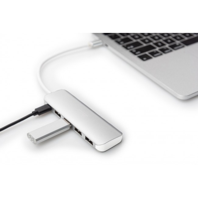 Digitus USB Type-CTM 4 port hub (USB 3.0) + PD