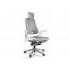 Wau TPE-8 office chair, grey/white elastomer