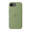 Apple iPhone 17e Silicone Case with MagSafe Light Moss
