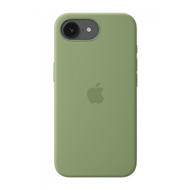 Apple iPhone 17e Silicone Case with MagSafe Light Moss