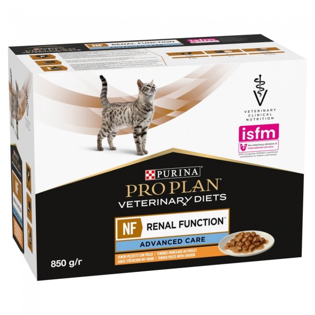 PURINA PRO PLAN VET FELINE NF AdvCare Kurczak 850g