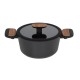 Resto Kitchenware Mon 2.6 L Round Black, Wood Resto Kitchenware Mon 2.6 L Round Black, Wood