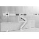 Neomounts NM-D775DX3WHITE Monitor arm 17-27 Neomounts NM-D775DX3WHITE Monitor arm 17-27