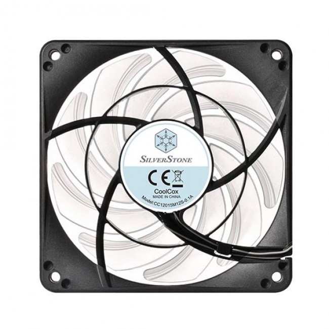 Silverstone FW124 Computer case Air cooler Black, White 1 pc(s) Silverstone FW124 Computer case Air cooler Black, White 1 pc(s)