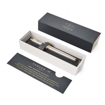Parker IM Premium Rollerball Pen Warm Grey GT