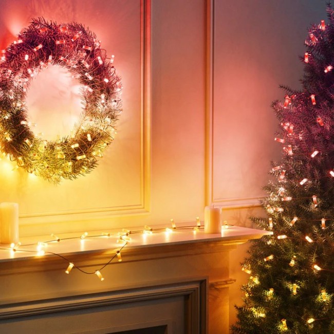 Twinkly Candies LED Christmas tree lights TWKC200RGB-T Candle shape Twinkly Candies LED Christmas tree lights TWKC200RGB-T Candle shape