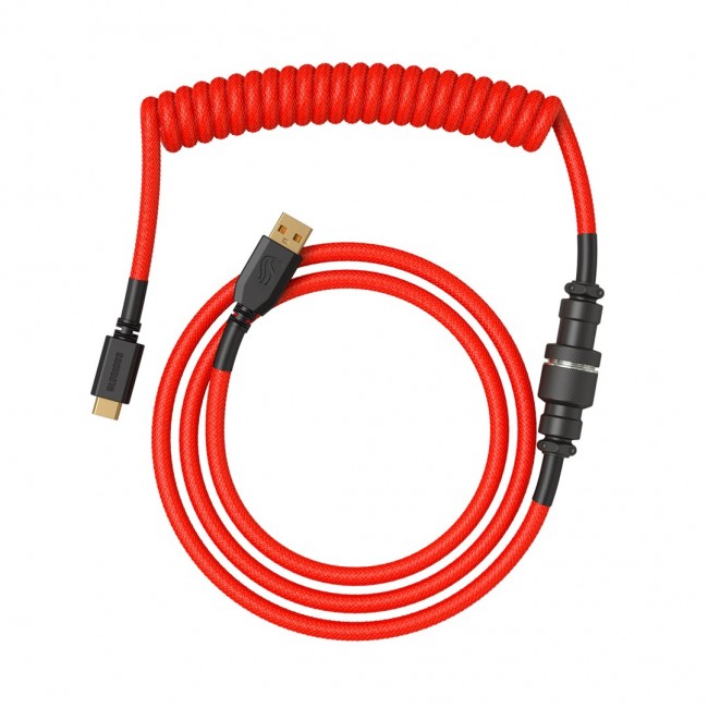 Glorious Gaming Glorious GMMK Coiled Cable Crimson Red