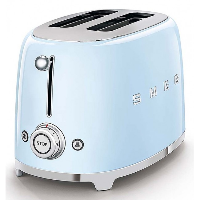 Smeg 50's Style Toaster TSF01PBEU Pastel Blue