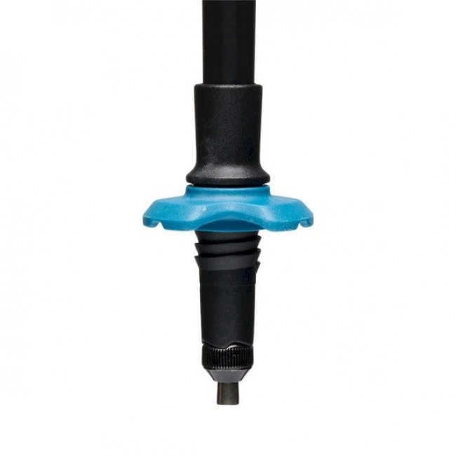 DIAMOND BLACK DISTANCE CARBON TREKKING POLES, 125CM - DESERT SKY DIAMOND BLACK DISTANCE CARBON TREKKING POLES, 125CM - DESERT SKY